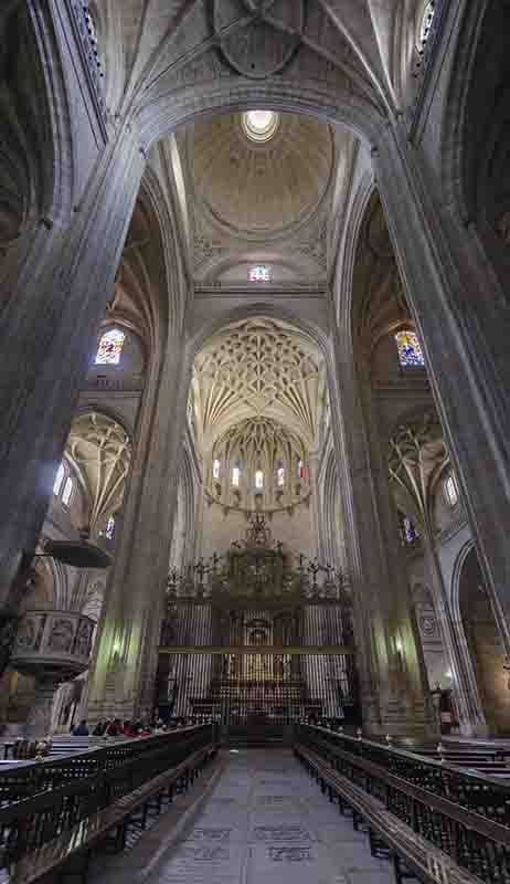 53 - Segovia - catedral de santa Maria de Segovia - interior